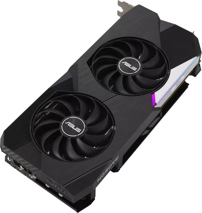 Видеокарта Asus PCI-E 4.0 DUAL-RX6700XT-O12G AMD Radeon RX 6700XT 12288Mb 192 GDDR6 2474/16000 HDMIx1 DPx3 HDCP Ret — фото 4