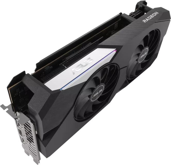 Видеокарта Asus PCI-E 4.0 DUAL-RX6700XT-O12G AMD Radeon RX 6700XT 12288Mb 192 GDDR6 2474/16000 HDMIx1 DPx3 HDCP Ret — фото 6