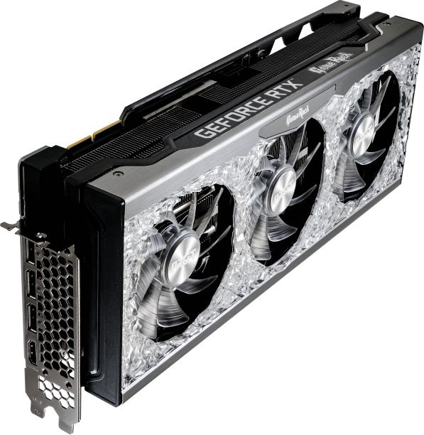 Видеокарта Palit PCI-E 4.0 PA-RTX3090TI GAMEROCK OC NVIDIA GeForce RTX 3090TI 24576Mb 384 GDDR6X 1560/21000 HDMIx1 DPx3 HDCP Ret — фото 5