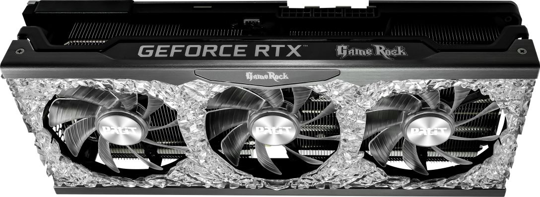 Видеокарта Palit PCI-E 4.0 PA-RTX3080 GAMEROCK 12G LHR NVIDIA GeForce RTX 3080 12288Mb 384 GDDR6X 1260/19000 HDMIx1 DPx3 HDCP Ret — фото 7