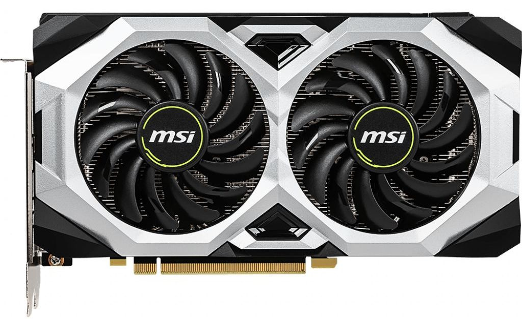 Видеокарта MSI PCI-E RTX 2060 VENTUS 12G OC NVIDIA GeForce RTX 2060 12288Mb 192 GDDR6 1680/14000 HDMIx1 DPx3 HDCP Ret