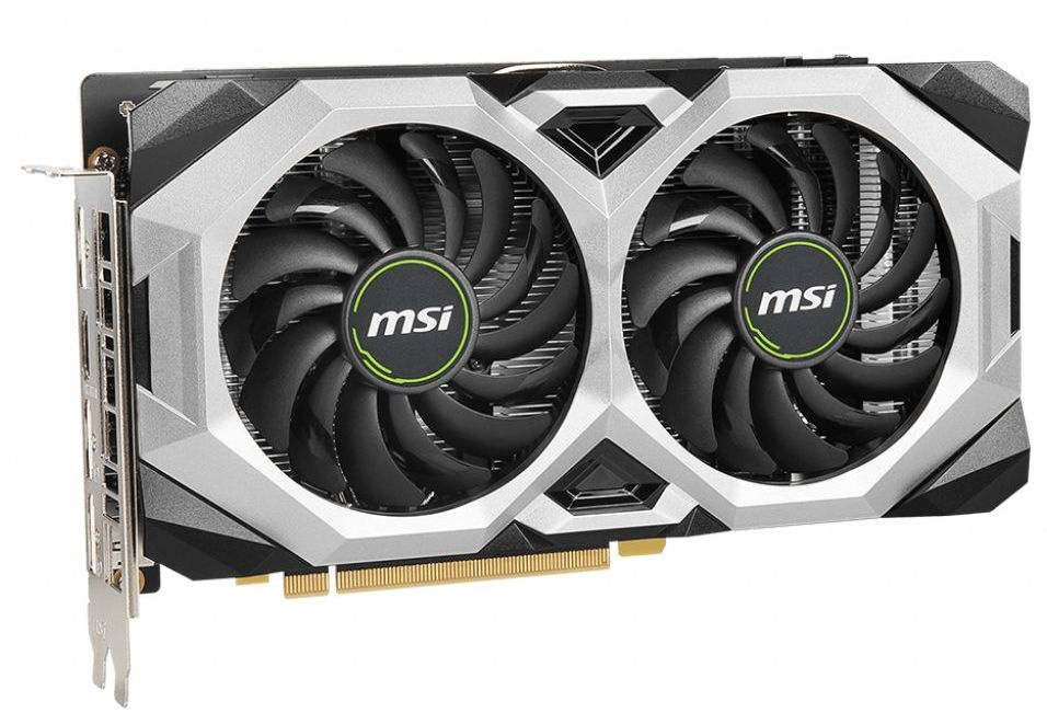 Видеокарта MSI PCI-E RTX 2060 VENTUS 12G OC NVIDIA GeForce RTX 2060 12288Mb 192 GDDR6 1680/14000 HDMIx1 DPx3 HDCP Ret — фото 2