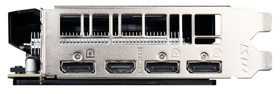 Видеокарта MSI PCI-E RTX 2060 VENTUS 12G OC NVIDIA GeForce RTX 2060 12288Mb 192 GDDR6 1680/14000 HDMIx1 DPx3 HDCP Ret — фото 4
