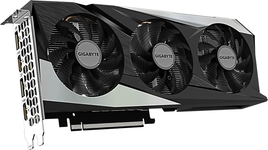 Видеокарта Gigabyte PCI-E 4.0 GV-N3050GAMING OC-8GD NVIDIA GeForce RTX 3050 8192Mb 128 GDDR6 1822/14000 HDMIx2 DPx2 HDCP Ret