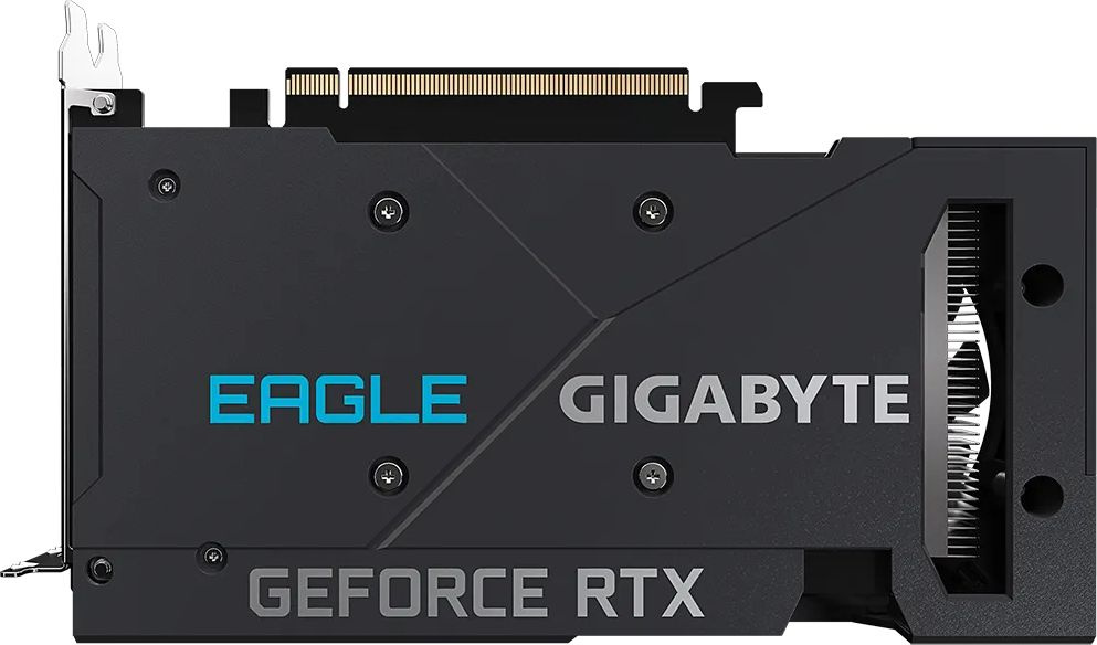 Видеокарта Gigabyte PCI-E 4.0 GV-N3050EAGLE OC-8GD NVIDIA GeForce RTX 3050 8192Mb 128 GDDR6 1792/14000 HDMIx2 DPx2 HDCP Ret — фото 5