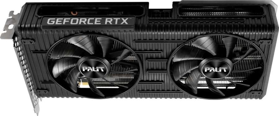 Видеокарта Palit PCI-E 4.0 PA-RTX3060Ti DUAL 8G V1 LHR NVIDIA GeForce RTX 3060Ti 8192Mb 256 GDDR6 1410/14000 HDMIx1 DPx3 HDCP Bulk — фото 6
