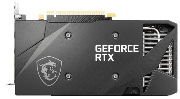 Видеокарта MSI PCI-E 4.0 RTX 3050 VENTUS 2X 8G OC NVIDIA GeForce RTX 3050 8192Mb 128 GDDR6 1807/14000 HDMIx1 DPx3 HDCP Ret — фото 3