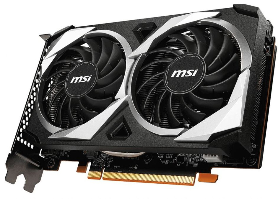 Видеокарта MSI PCI-E 4.0 RX 6500 XT MECH 2X 4G OC AMD Radeon RX 6500XT 4096Mb 64 GDDR6 2685/18000 HDMIx1 DPx1 HDCP Ret — фото 5