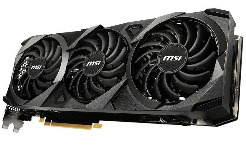 Видеокарта MSI PCI-E 4.0 RTX 3080 VENTUS 3X PLUS 12G OC LHR NVIDIA GeForce RTX 3080 12288Mb 384 GDDR6X 1740/19000 HDMIx1 DPx3 HDCP Ret — фото 5