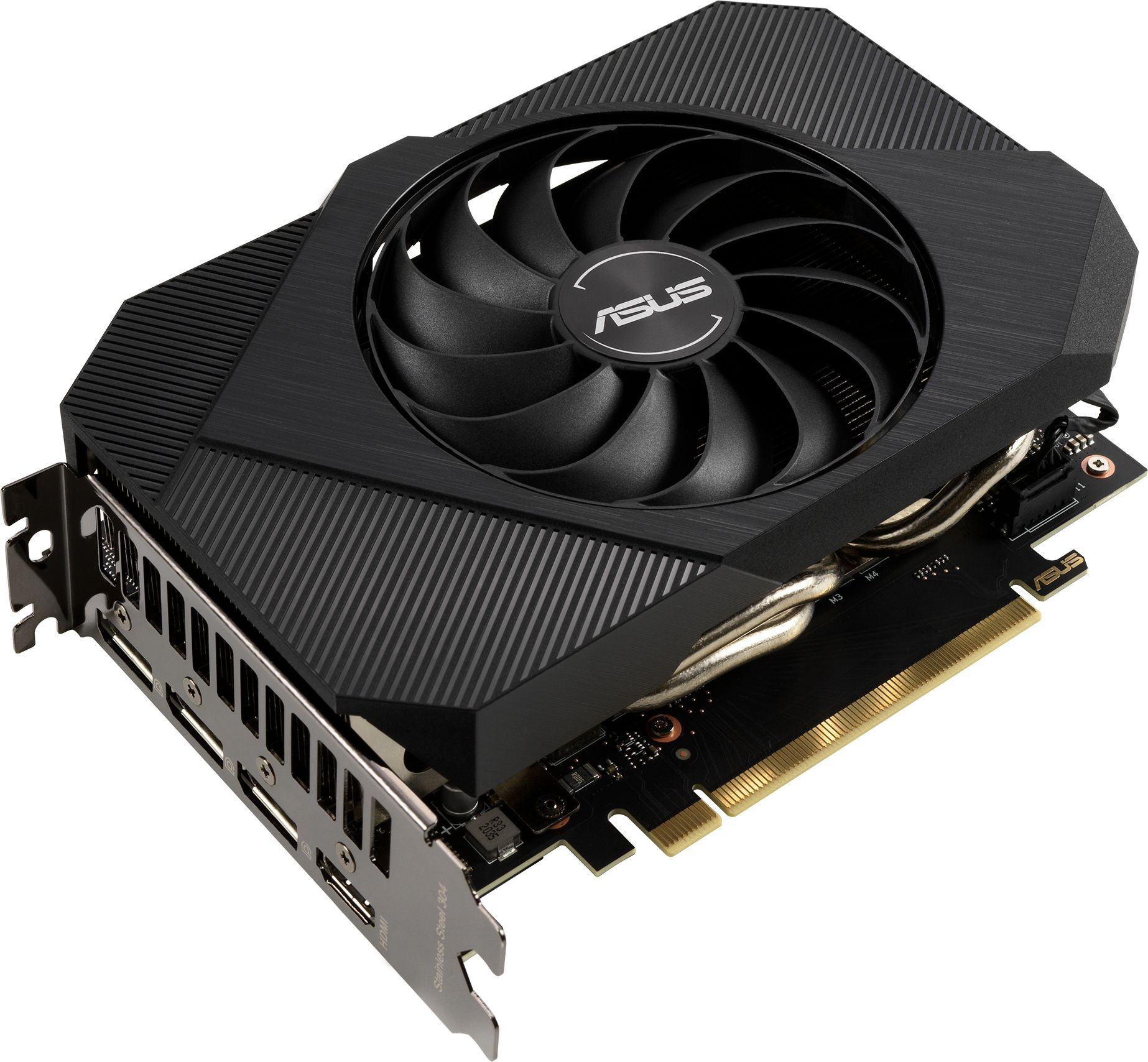 Видеокарта Asus PCI-E 4.0 PH-RTX3050-8G NVIDIA GeForce RTX 3050 8192Mb 128 GDDR6 1777/14000 HDMIx1 DPx3 HDCP Ret — фото 2