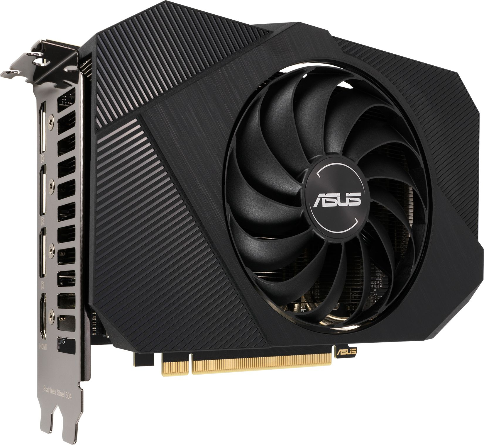 Видеокарта Asus PCI-E 4.0 PH-RTX3050-8G NVIDIA GeForce RTX 3050 8192Mb 128 GDDR6 1777/14000 HDMIx1 DPx3 HDCP Ret — фото 5