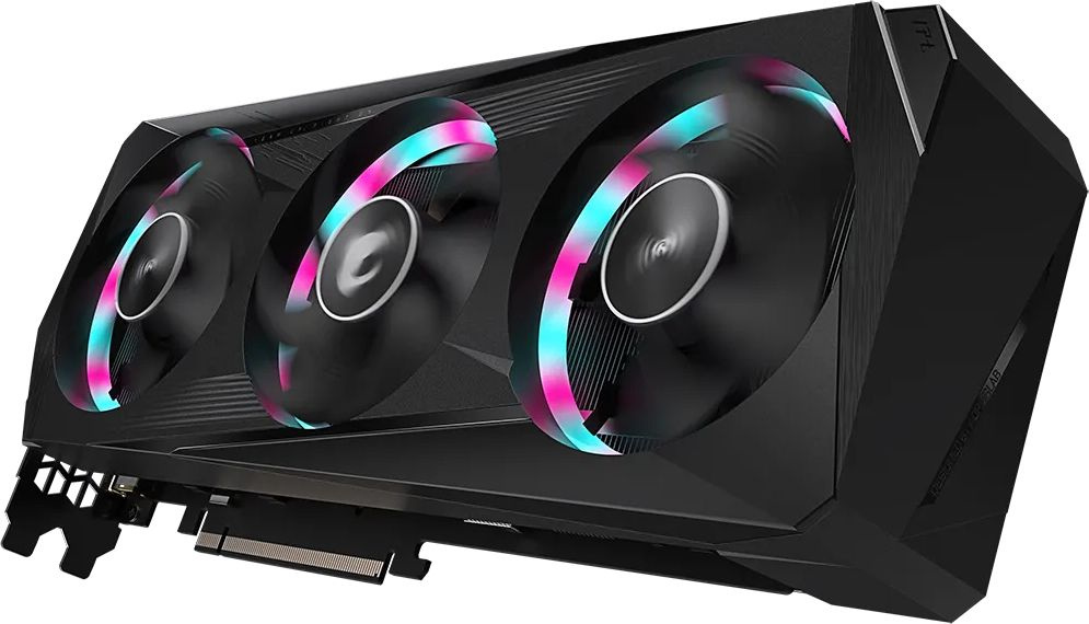 Видеокарта Gigabyte PCI-E 4.0 GV-R675XTAORUS E-12GD AMD Radeon RX 6750XT 12288Mb 192 GDDR6 2554/18000 HDMIx2 DPx2 HDCP Ret — фото 4