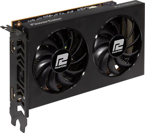 Видеокарта PowerColor PCI-E 4.0 AXRX 6500XT 4GBD6-DH/OC AMD Radeon RX 6500XT 4096Mb 64 GDDR6 2650/18000 HDMIx1 DPx1 HDCP Ret — фото 3