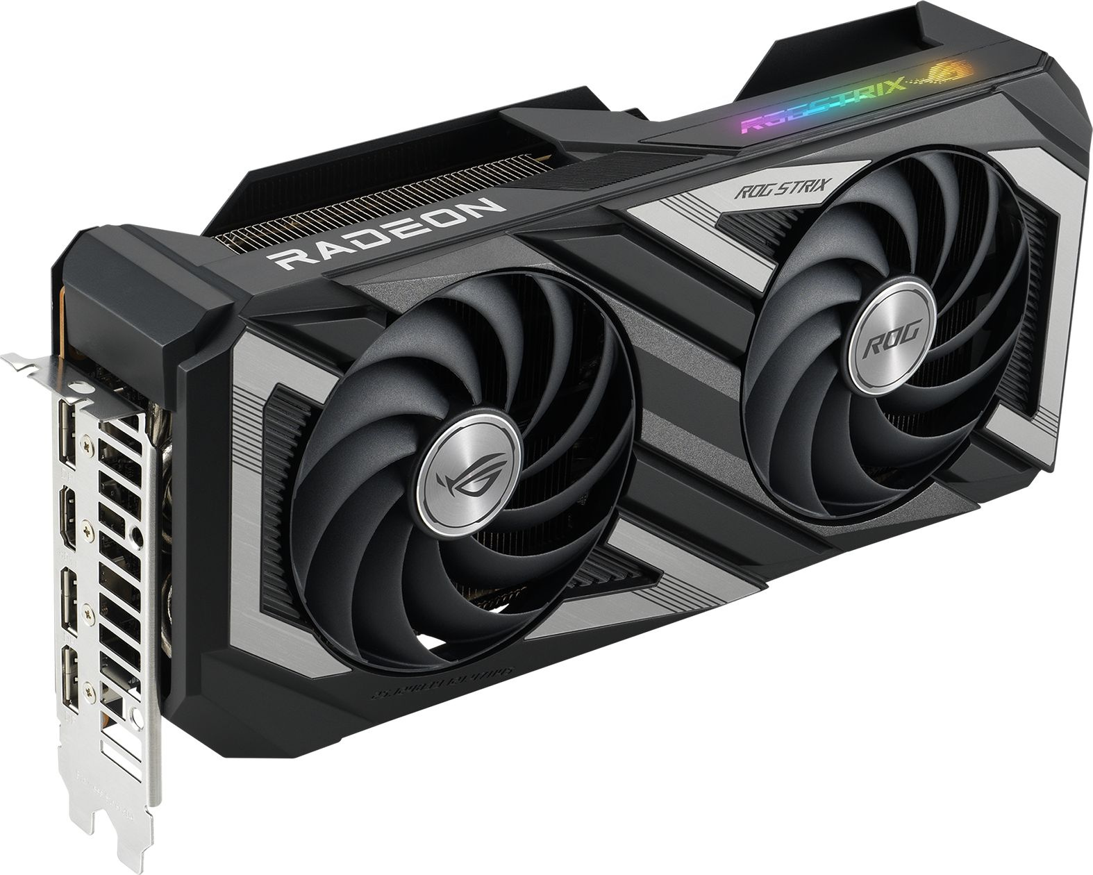 Видеокарта Asus PCI-E 4.0 ROG-STRIX-RX6650XT-O8G-GAMING AMD Radeon RX 6650XT 8192Mb 128 GDDR6 2694/17500 HDMIx1 DPx3 HDCP Ret — фото 5