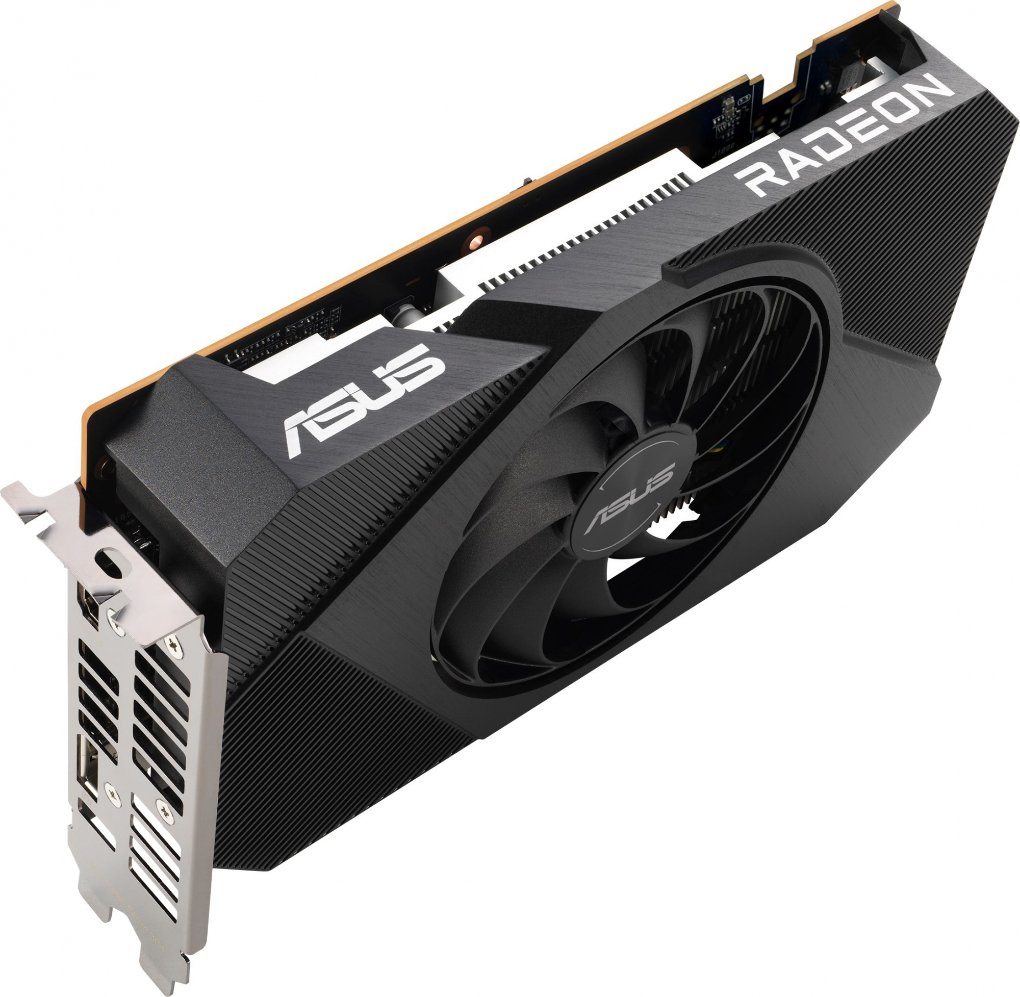Видеокарта Asus PCI-E 4.0 PH-RX6400-4G AMD Radeon RX 6400 4096Mb 64 GDDR6 2039/16000 HDMIx1 DPx1 HDCP Ret — фото 4