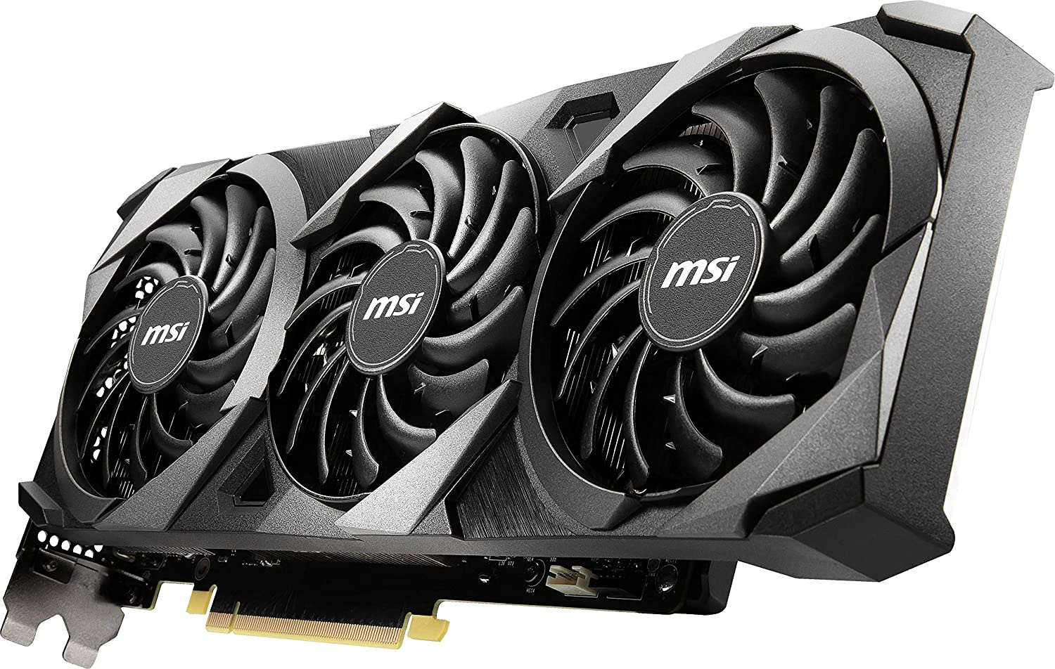 Видеокарта MSI PCI-E 4.0 RTX 3070 VENTUS 3X PLUS 8G OC LHR NVIDIA GeForce RTX 3070 8192Mb 256 GDDR6 1755/14000 HDMIx1 DPx3 HDCP Ret — фото 2
