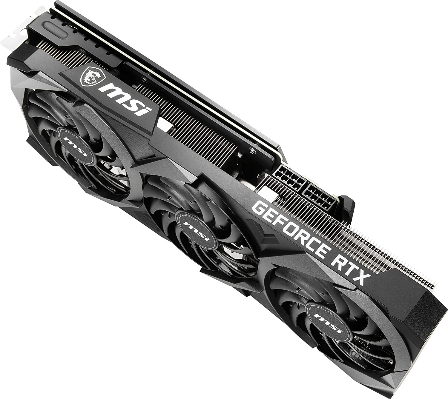 Видеокарта MSI PCI-E 4.0 RTX 3070 VENTUS 3X PLUS 8G OC LHR NVIDIA GeForce RTX 3070 8192Mb 256 GDDR6 1755/14000 HDMIx1 DPx3 HDCP Ret — фото 7