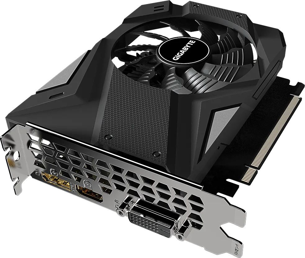 Видеокарта Gigabyte PCI-E GV-N1630OC-4GD NVIDIA GeForce GTX 1630 4096Mb 64 GDDR6 1815/12000 DVIx1 HDMIx1 DPx1 HDCP Ret — фото 3