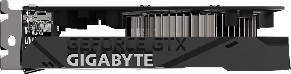 Видеокарта Gigabyte PCI-E GV-N1630OC-4GD NVIDIA GeForce GTX 1630 4096Mb 64 GDDR6 1815/12000 DVIx1 HDMIx1 DPx1 HDCP Ret — фото 4
