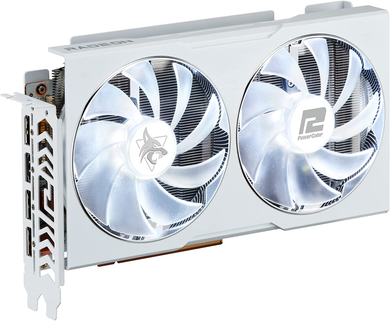 Видеокарта PowerColor PCI-E 4.0 AXRX 6650XT 8GBD6-3DHLV2/OC AMD Radeon RX 6650XT 8192Mb 128 GDDR6 2410/17500 HDMIx1 DPx3 HDCP Ret — фото 2
