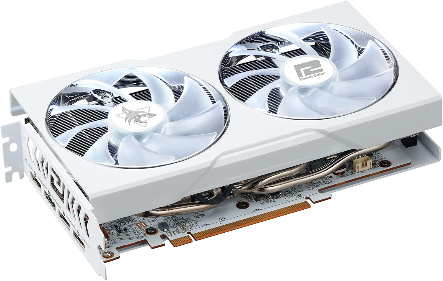 Видеокарта PowerColor PCI-E 4.0 AXRX 6650XT 8GBD6-3DHLV2/OC AMD Radeon RX 6650XT 8192Mb 128 GDDR6 2410/17500 HDMIx1 DPx3 HDCP Ret — фото 3