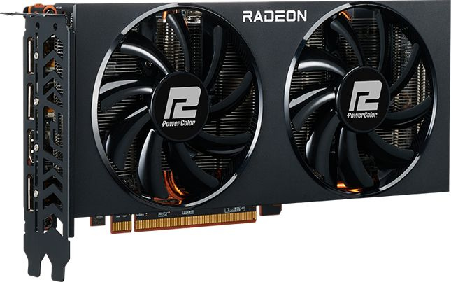 Видеокарта PowerColor PCI-E 4.0 AXRX 6700 10GBD6-3DH/OC AMD Radeon RX 6700 10240Mb 160 GDDR6 2330/16000 HDMIx1 DPx3 HDCP Ret — фото 2