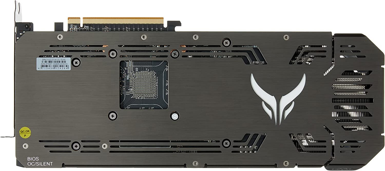 Видеокарта PowerColor PCI-E 4.0 AXRX 6750XT 12GBD6-3DHE/OC AMD Radeon RX 6750XT 12288Mb 192 GDDR6 2633/18000 HDMIx1 DPx3 HDCP Ret — фото 3