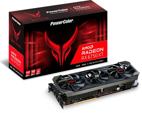 Видеокарта PowerColor PCI-E 4.0 AXRX 6750XT 12GBD6-3DHE/OC AMD Radeon RX 6750XT 12288Mb 192 GDDR6 2633/18000 HDMIx1 DPx3 HDCP Ret — фото 7