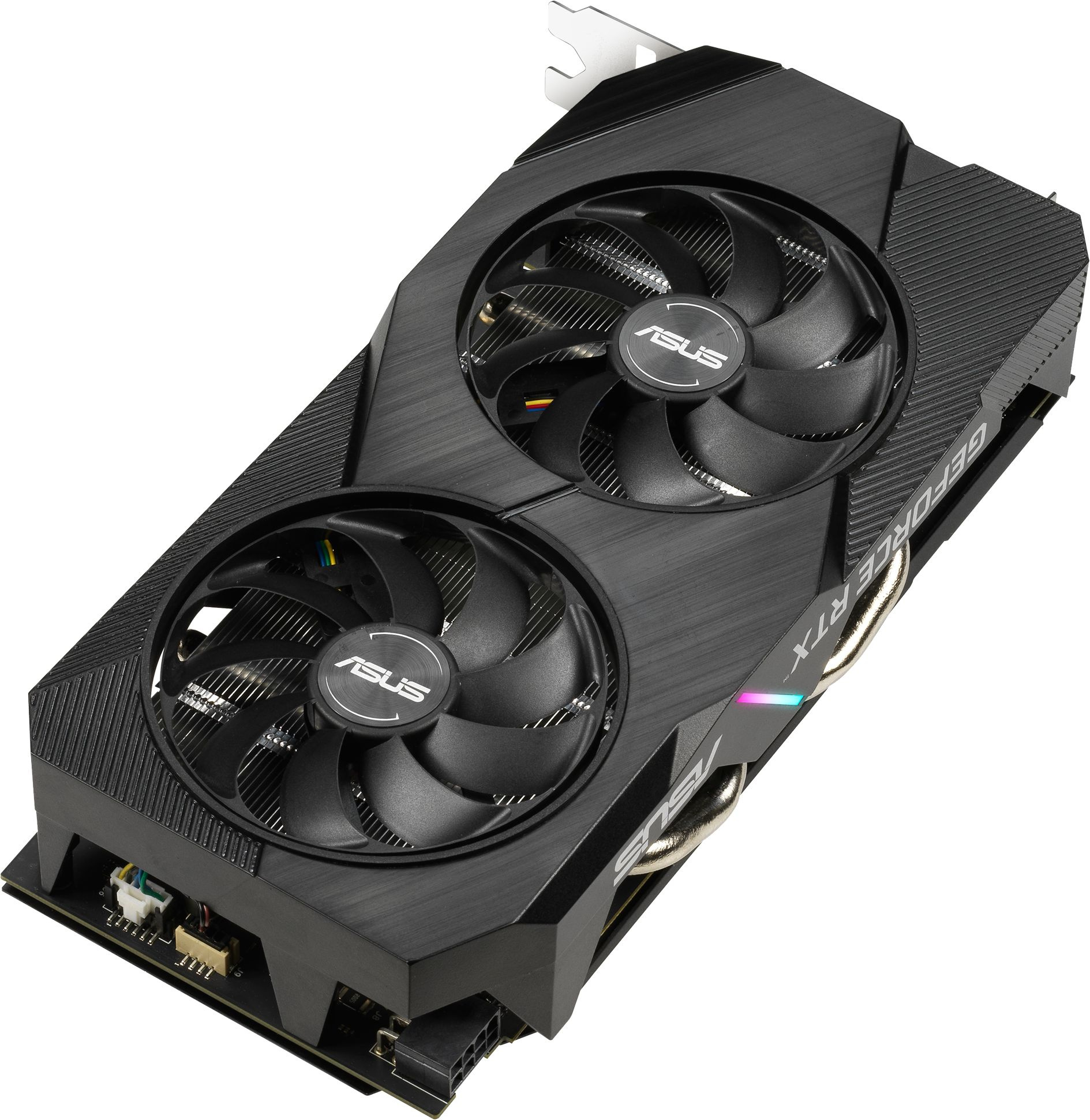 Видеокарта Asus PCI-E DUAL-RTX2060-12G-EVO NVIDIA GeForce RTX 2060 12288Mb 192 GDDR6 1650/14000 DVIx1 HDMIx2 DPx1 HDCP Ret — фото 4