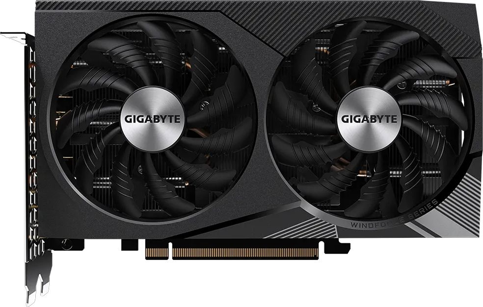 Видеокарта Gigabyte PCI-E 4.0 GV-N306TWF2OC-8GD NVIDIA GeForce RTX 3060Ti 8192Mb 256 GDDR6 1680/14000 HDMIx2 DPx2 HDCP Ret