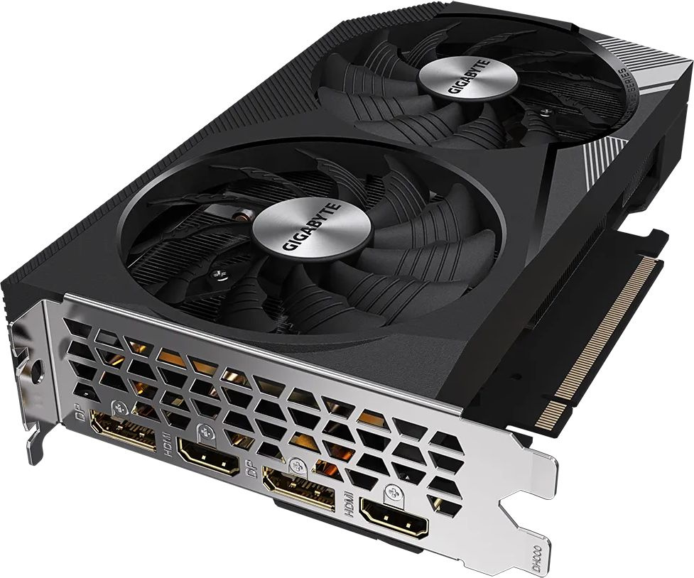 Видеокарта Gigabyte PCI-E 4.0 GV-N306TWF2OC-8GD NVIDIA GeForce RTX 3060Ti 8192Mb 256 GDDR6 1680/14000 HDMIx2 DPx2 HDCP Ret — фото 3