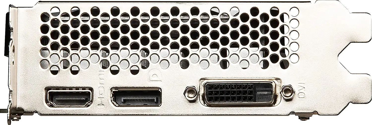 Видеокарта MSI PCI-E GTX 1630 VENTUS XS 4G OC NVIDIA GeForce GTX 1630 4096Mb 64 GDDR6 1815/12000 DVIx1 HDMIx1 DPx1 HDCP Ret — фото 5