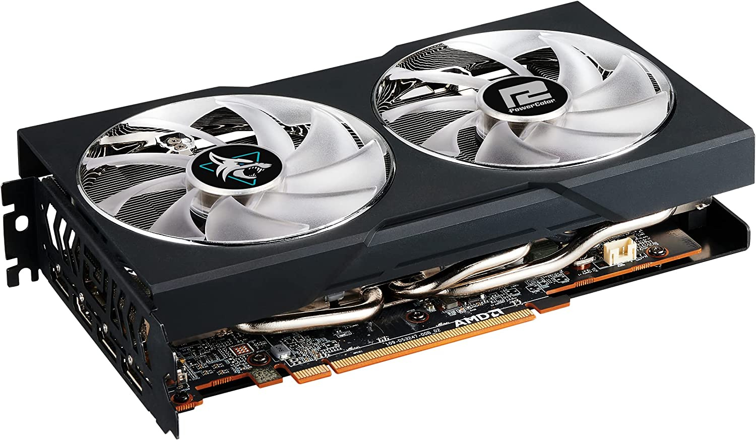Видеокарта PowerColor PCI-E 4.0 AXRX 6650XT 8GBD6-3DHL/OC AMD Radeon RX 6650XT 8192Mb 128 GDDR6 2410/17500 HDMIx1 DPx3 HDCP Ret — фото 3