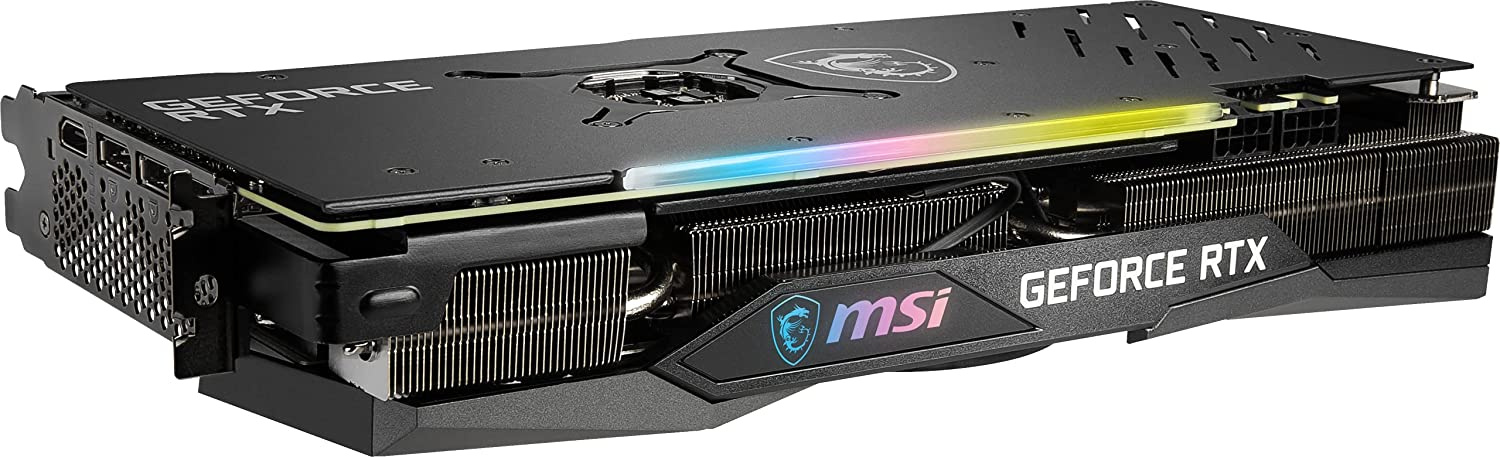 Видеокарта MSI PCI-E 4.0 RTX 3070 GAMING TRIO PLUS 8G LHR NVIDIA GeForce RTX 3070 8192Mb 256 GDDR6 1770/14000 HDMIx1 DPx3 HDCP Ret — фото 3