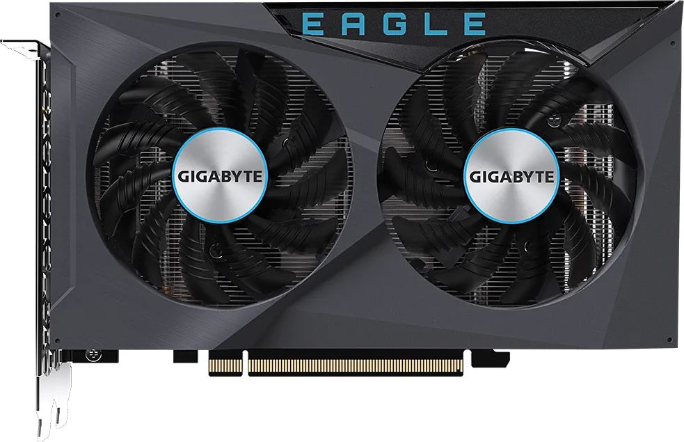 Видеокарта Gigabyte PCI-E 4.0 GV-R64EAGLE-4GD AMD Radeon RX 6400 4096Mb 64 GDDR6 2039/16000 HDMIx1 DPx1 HDCP Ret