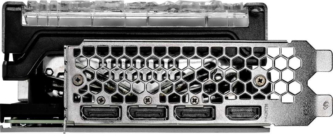 Видеокарта Palit PCI-E 4.0 PA-RTX3070 GAMEROCK 8G V1 LHR NVIDIA GeForce RTX 3070 8192Mb 256 GDDR6 1500/14000 HDMIx1 DPx3 HDCP Ret — фото 4