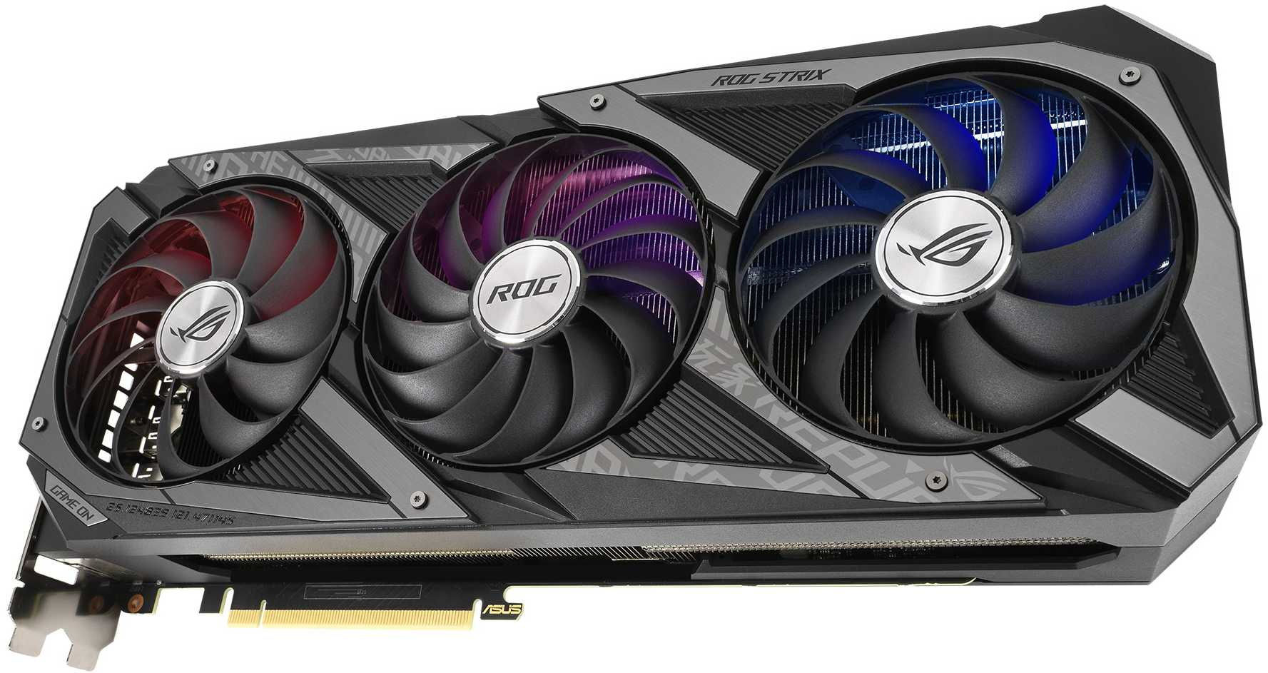 Видеокарта Asus PCI-E 4.0 ROG-STRIX-RTX3070TI-O8G-GAMING NVIDIA GeForce RTX 3070TI 8192Mb 256 GDDR6X 1845/19000 HDMIx2 DPx3 HDCP Ret — фото 6