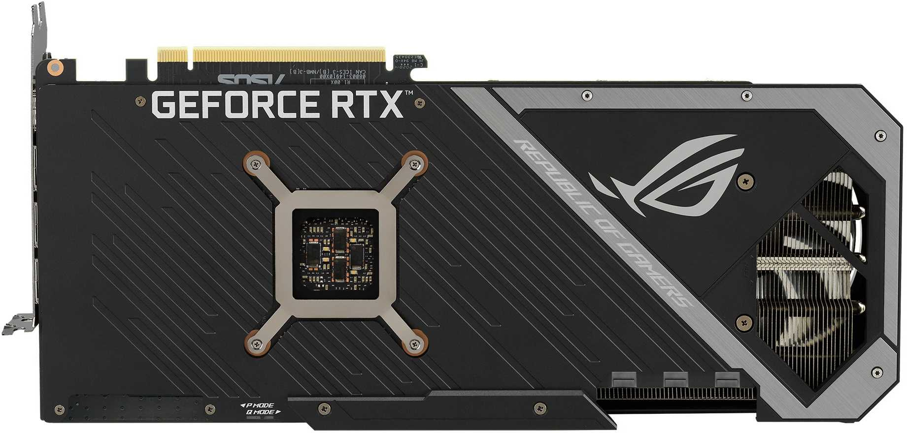 Видеокарта Asus PCI-E 4.0 ROG-STRIX-RTX3070TI-O8G-GAMING NVIDIA GeForce RTX 3070TI 8192Mb 256 GDDR6X 1845/19000 HDMIx2 DPx3 HDCP Ret — фото 8