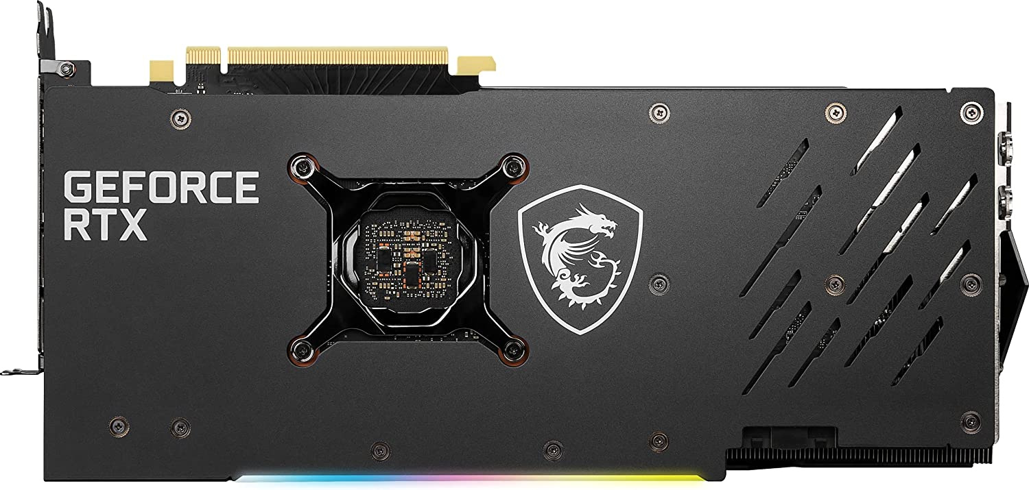 Видеокарта MSI PCI-E 4.0 RTX 3060 GAMING Z TRIO 12G NVIDIA GeForce RTX 3060 12288Mb 192 GDDR6 1867/15000 HDMIx1 DPx3 HDCP Ret — фото 3