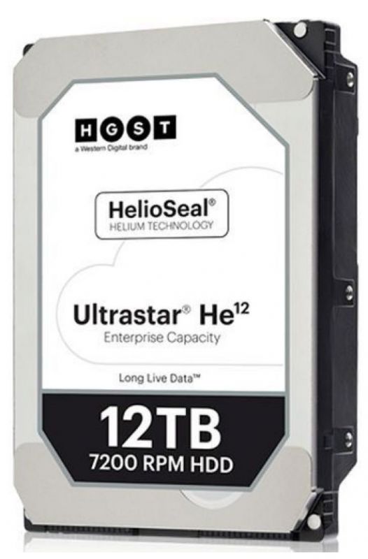 Жесткий диск WD Original SAS 3.0 12Tb 0F29532 HUH721212AL5204 Ultrastar DC HC520 (7200rpm) 256Mb 3.5