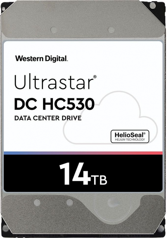 Жесткий диск WD Original SATA-III 14Tb 0F31284 WUH721414ALE6L4 Server Ultrastar DC HC530 (7200rpm) 512Mb 3.5" — фото 2