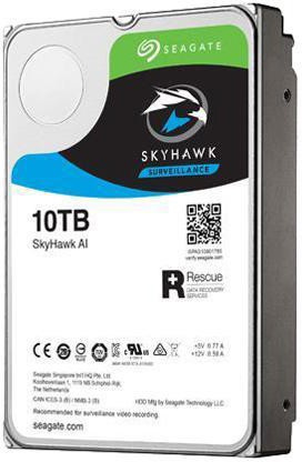 Жесткий диск Seagate Original SATA-III 10Tb ST10000VE001 Surveillance SkyHawkAI (7200rpm) 256Mb 3.5"
