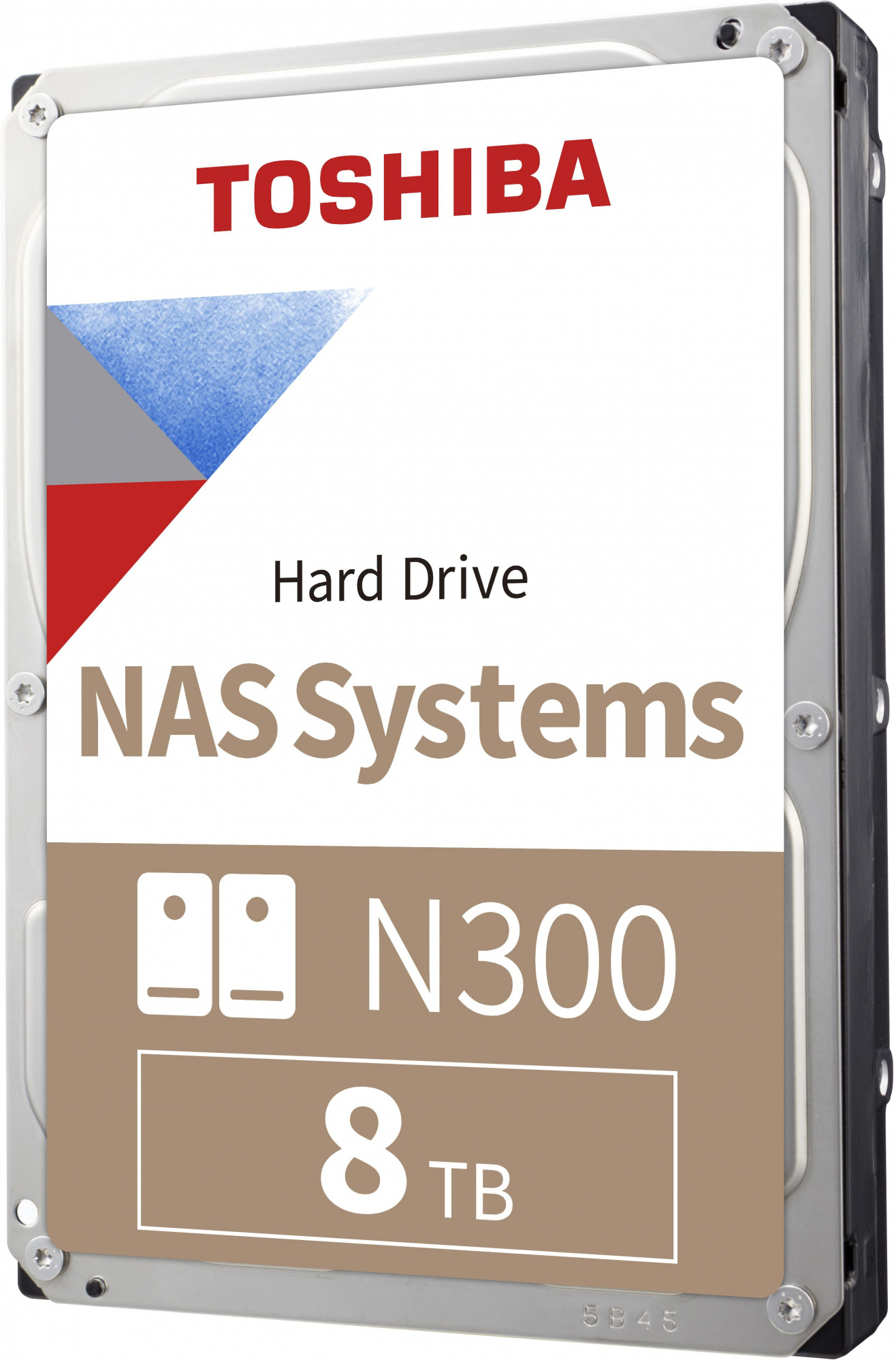 Жесткий диск Toshiba SATA-III 8Tb HDWG480UZSVA NAS N300 (7200rpm) 256Mb 3.5" Bulk — фото 2