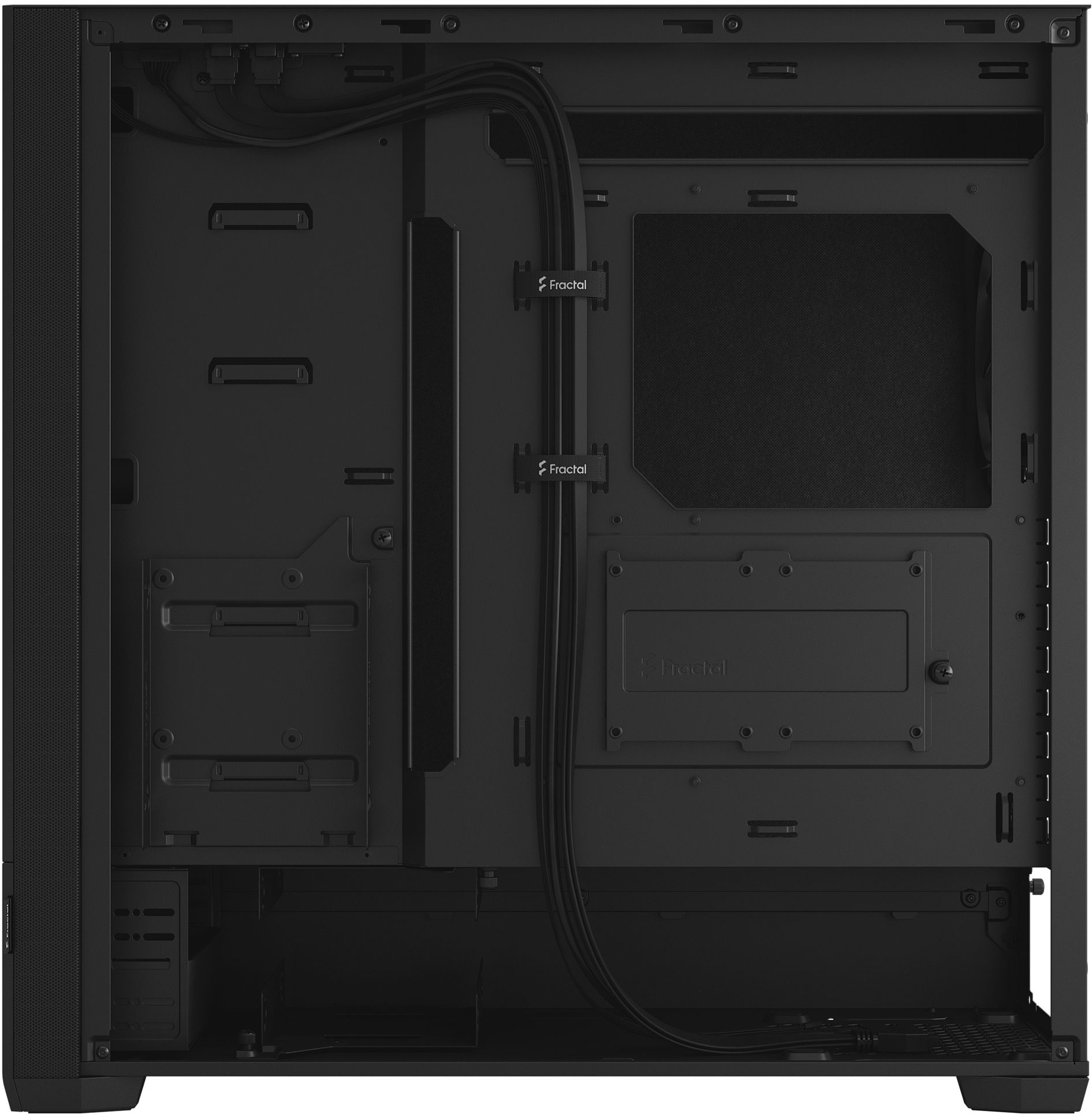 Корпус Fractal Design Pop XL Silent Black Solid черный без БП ATX 4x120mm 2xUSB3.0 audio bott PSU — фото 19
