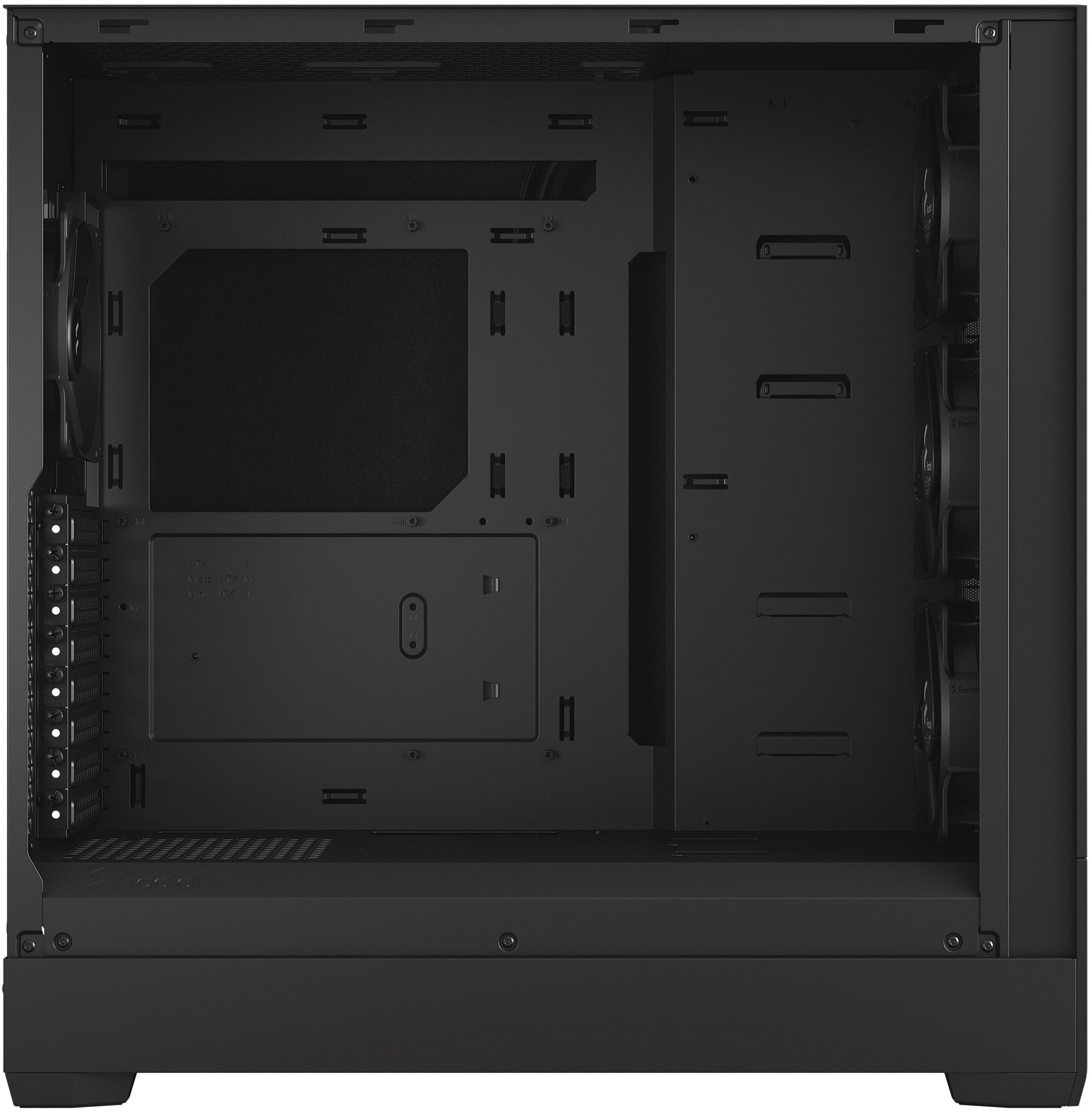 Корпус Fractal Design Pop XL Silent Black Solid черный без БП ATX 4x120mm 2xUSB3.0 audio bott PSU — фото 10