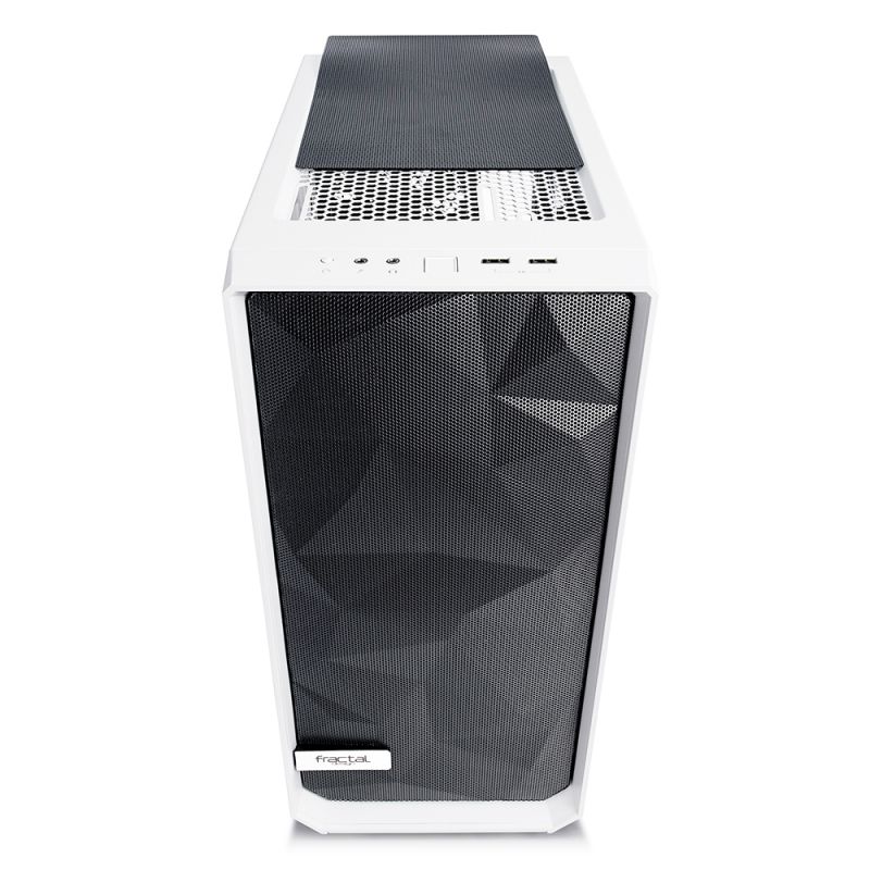 Корпус Fractal Design Meshify C TG белый без БП ATX 5x120mm 4x140mm 2xUSB3.0 audio bott PSU — фото 9