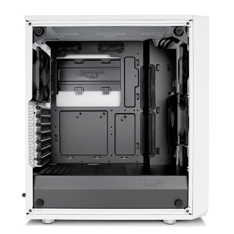 Корпус Fractal Design Meshify C TG белый без БП ATX 5x120mm 4x140mm 2xUSB3.0 audio bott PSU — фото 7