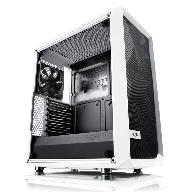 Корпус Fractal Design Meshify C TG белый без БП ATX 5x120mm 4x140mm 2xUSB3.0 audio bott PSU — фото 6