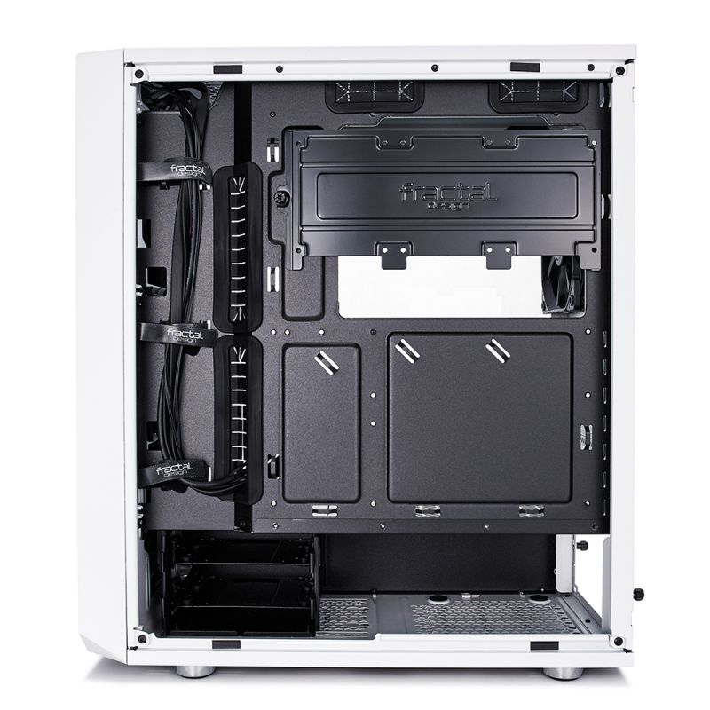 Корпус Fractal Design Meshify C TG белый без БП ATX 5x120mm 4x140mm 2xUSB3.0 audio bott PSU — фото 4