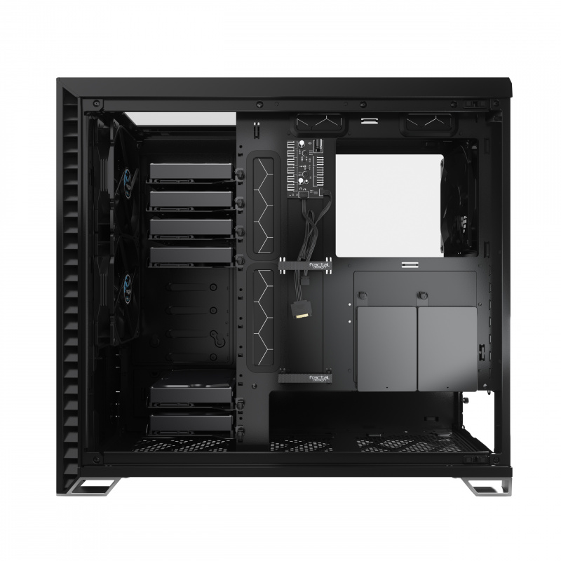 Корпус Fractal Design Vector RS Blackout TG черный без БП ATX 6x120mm 6x140mm 2xUSB3.0 1xUSB3.1 audio front door bott PSU — фото 19